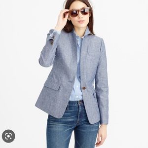 JCREW blazer blue (chambray)